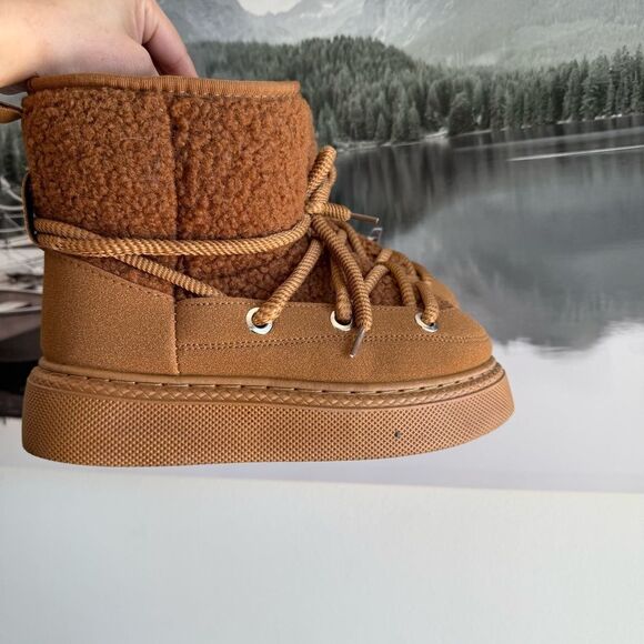 Tan brown booties - Picture 2 of 5